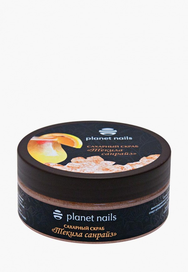 

Скраб для тела Planet Nails, Прозрачный, "Текила санрайз" 170 г