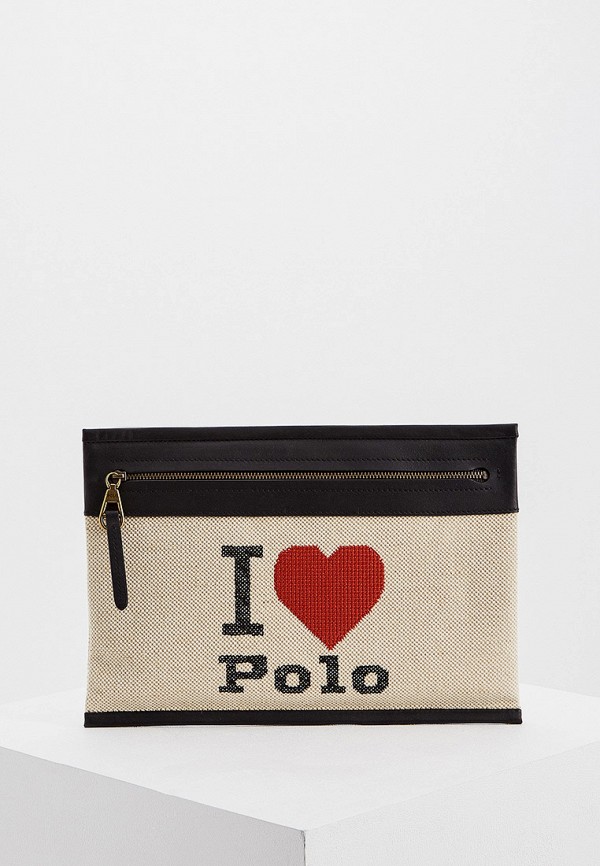 

Клатч Polo Ralph Lauren, Бежевый
