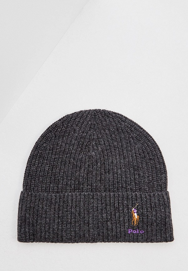 

Шапка Polo Ralph Lauren, Серый
