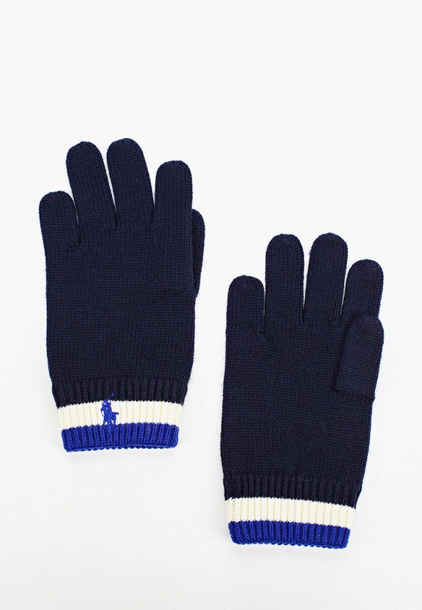 

Перчатки Polo Ralph Lauren, Синий