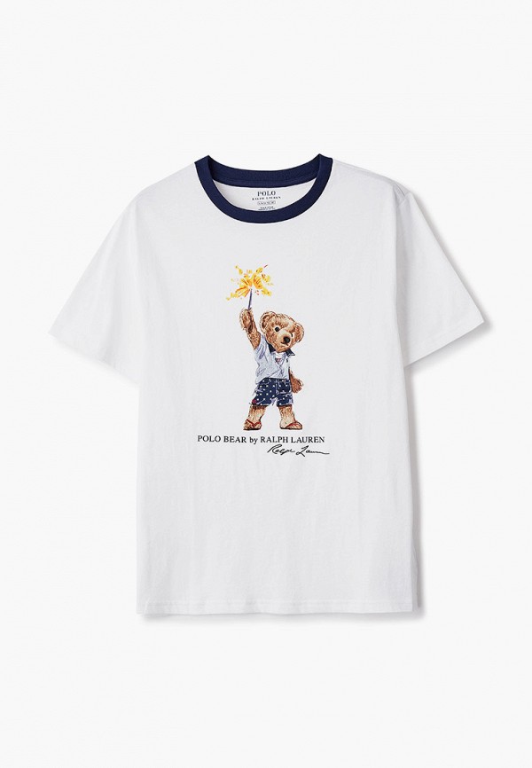 

Футболка Polo Ralph Lauren, Белый, Polo Ralph Lauren PO006EBJRIF1