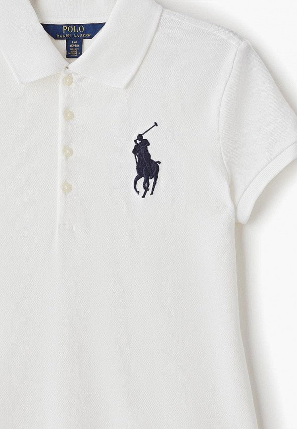 Поло для девочки Polo Ralph Lauren 313698697004 Фото 3