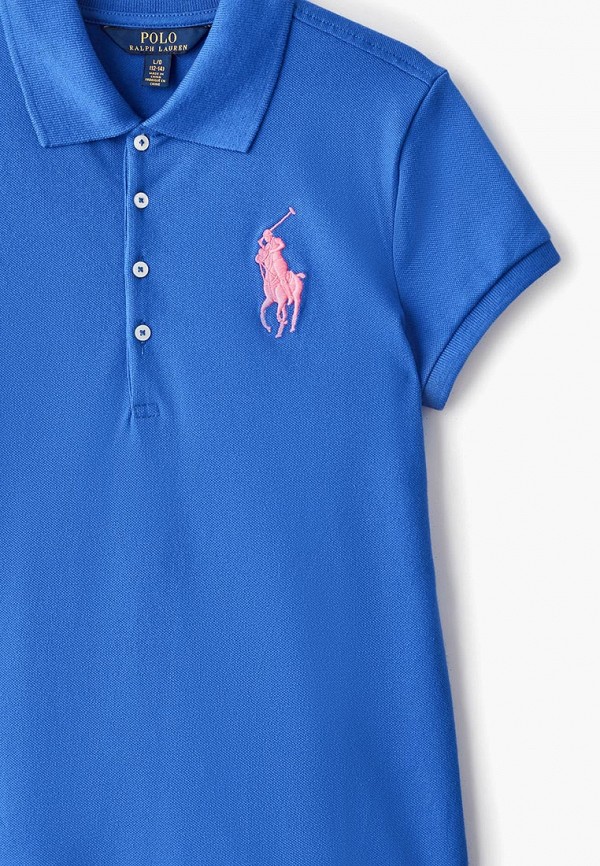 Поло для девочки Polo Ralph Lauren 313698697011 Фото 3