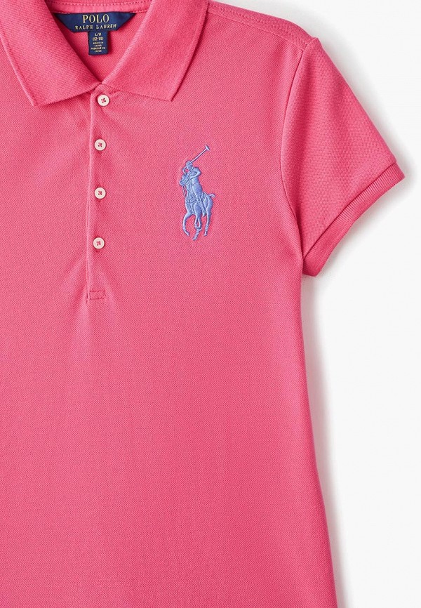 Поло для девочки Polo Ralph Lauren 313698697013 Фото 3