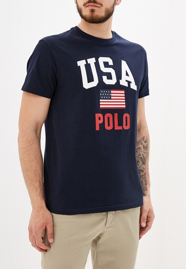 

Футболка Polo Ralph Lauren, Синий