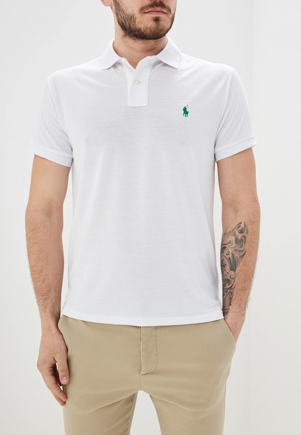 

Поло Polo Ralph Lauren, The Earth Polo, Белый