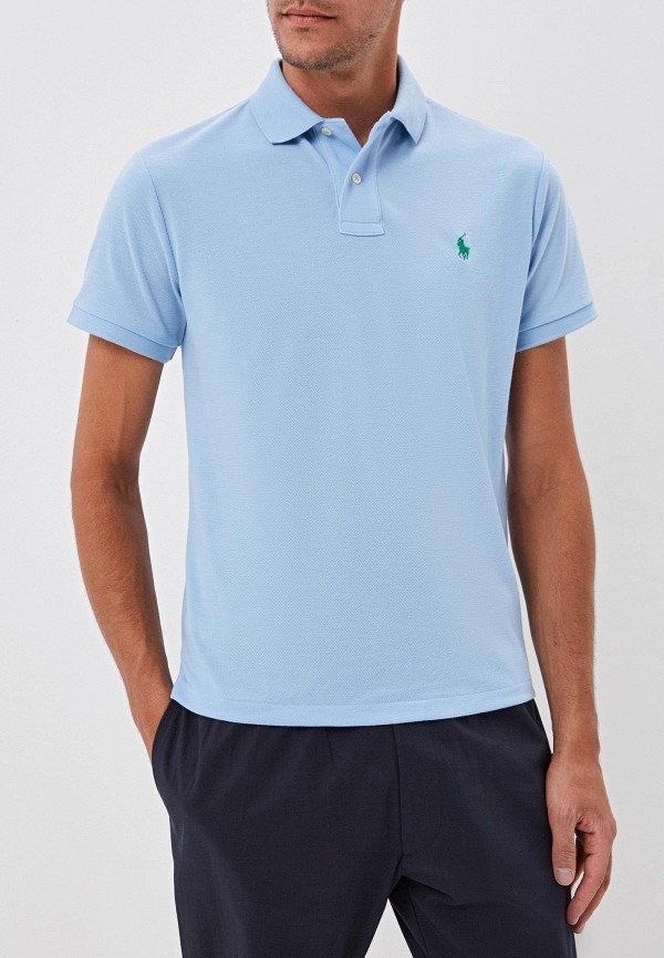 

Поло Polo Ralph Lauren, The Earth Polo, Голубой