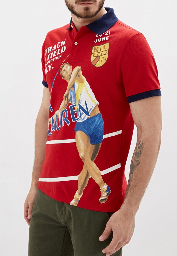 

Поло Polo Ralph Lauren, Красный, Polo Ralph Lauren PO006EMFNJI4