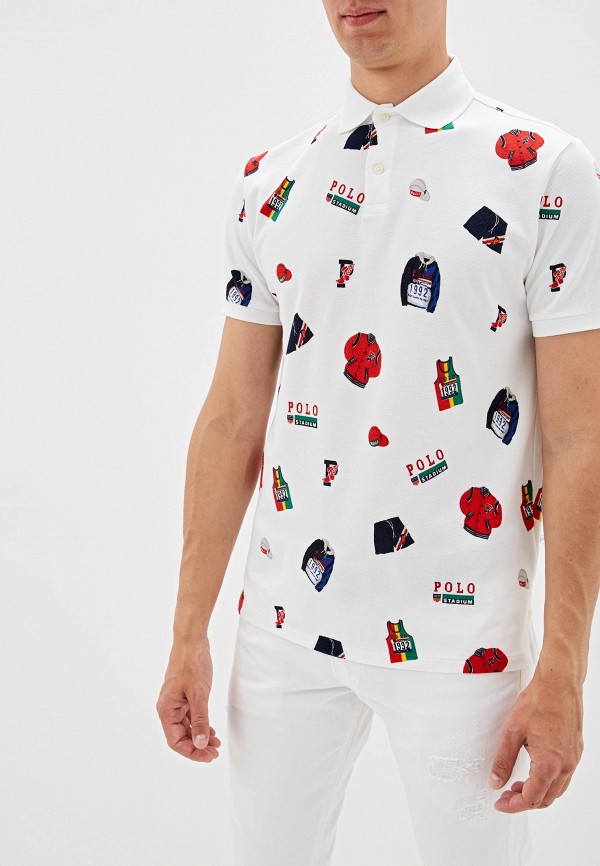 

Поло Polo Ralph Lauren, Белый, CHARIOTS OF FIRE CAPSULE COLLECTION