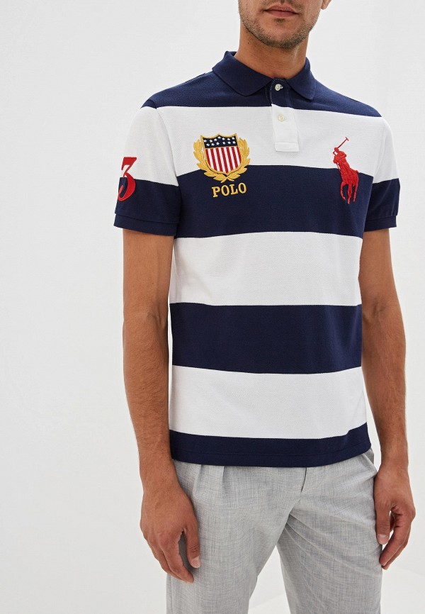 

Поло Polo Ralph Lauren, Синий, CHARIOTS OF FIRE CAPSULE COLLECTION