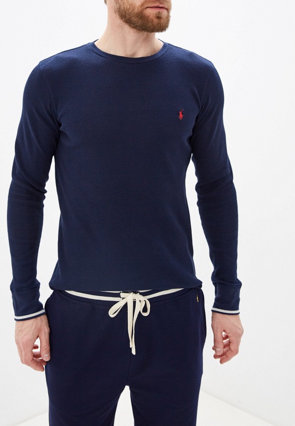 

Лонгслив домашний Polo Ralph Lauren, Синий
