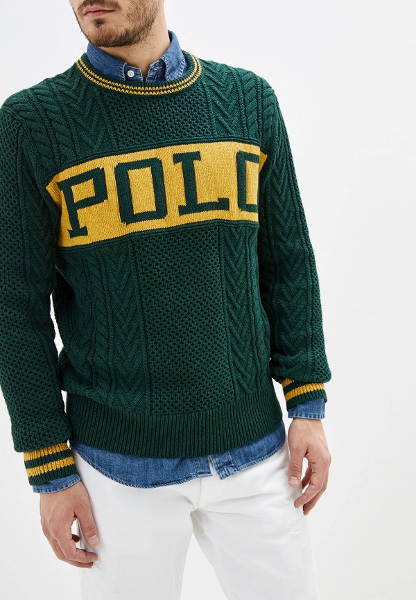 

Джемпер Polo Ralph Lauren, Зеленый, Polo Ralph Lauren PO006EMGGLL4