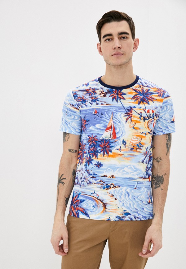 

Футболка Polo Ralph Lauren, Мультиколор, Polo Ralph Lauren PO006EMHTRL0