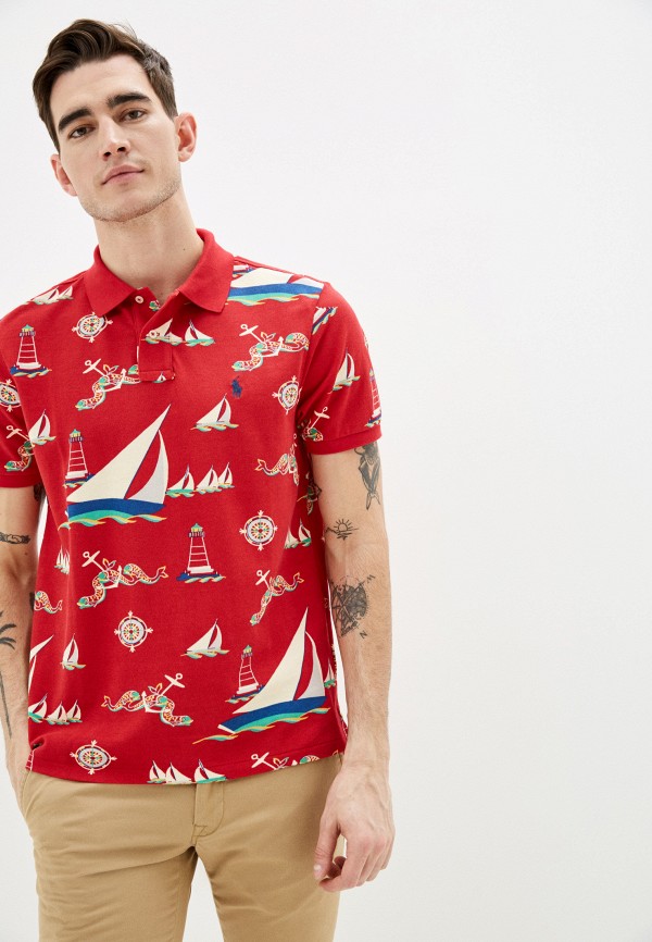 

Поло Polo Ralph Lauren, Красный