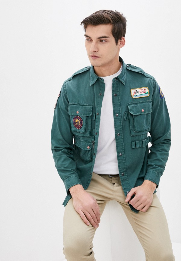 

Рубашка Polo Ralph Lauren, Зеленый