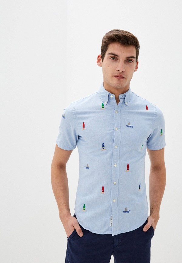 

Рубашка Polo Ralph Lauren, Голубой, Polo Ralph Lauren PO006EMHTZS1