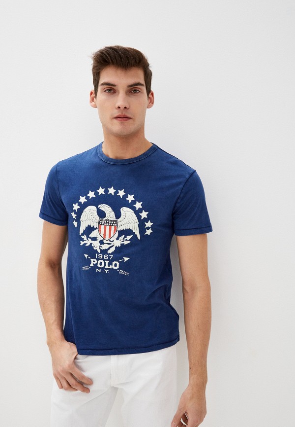 

Футболка Polo Ralph Lauren, Синий