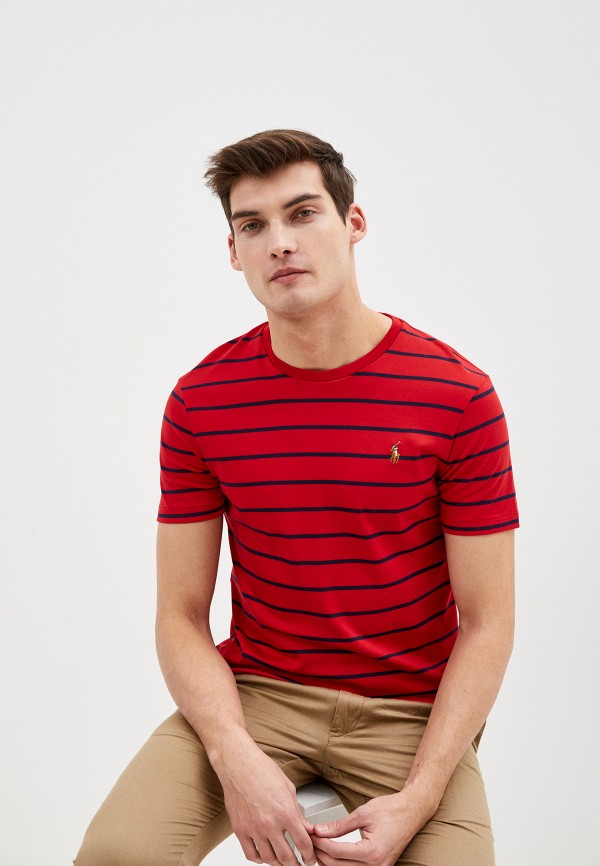 

Футболка Polo Ralph Lauren, Красный, Polo Ralph Lauren PO006EMHUCM6