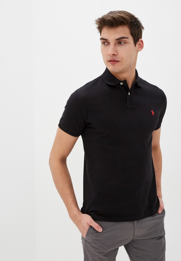 

Поло Polo Ralph Lauren, Черный, Polo Ralph Lauren PO006EMJBTM5