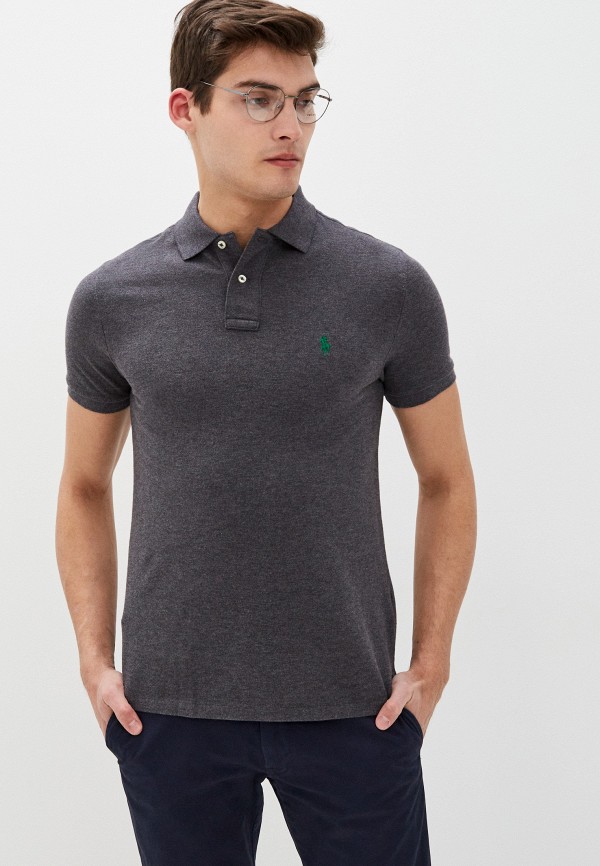 

Поло Polo Ralph Lauren, Серый, Polo Ralph Lauren PO006EMJBTM6