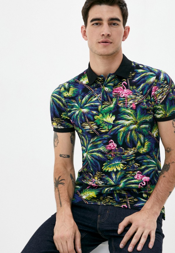

Поло Polo Ralph Lauren, Разноцветный, Tropicale Capsule