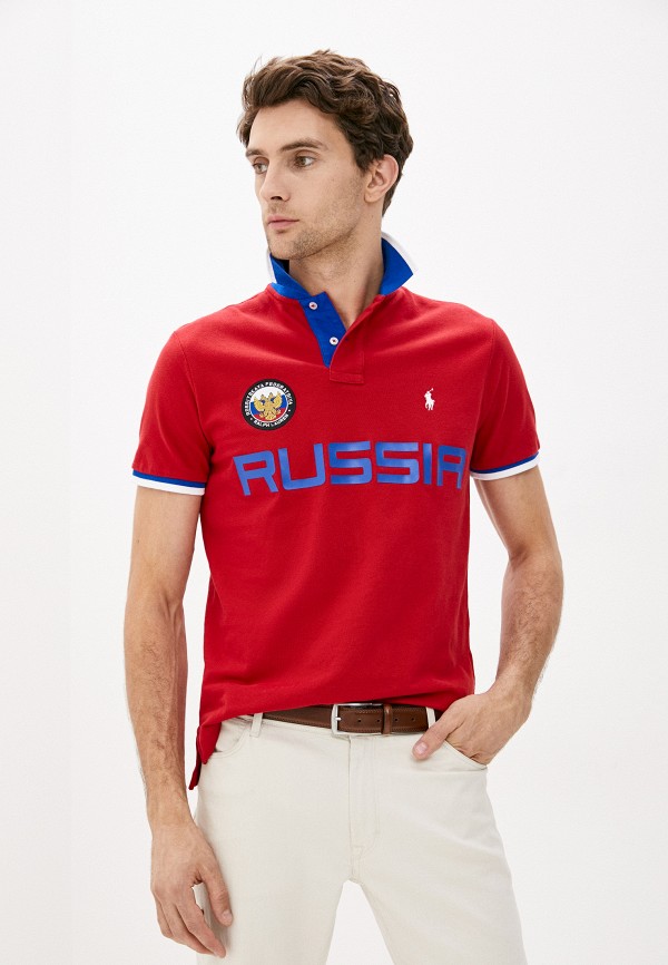 

Поло Polo Ralph Lauren, Красный, CITIES OF WORLD CAPSULE