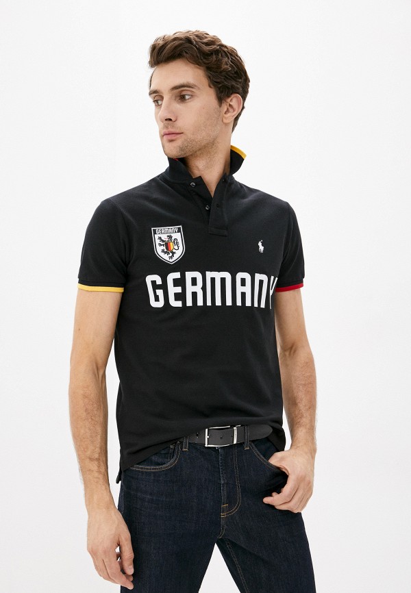 

Поло Polo Ralph Lauren, Черный, CITIES OF WORLD CAPSULE
