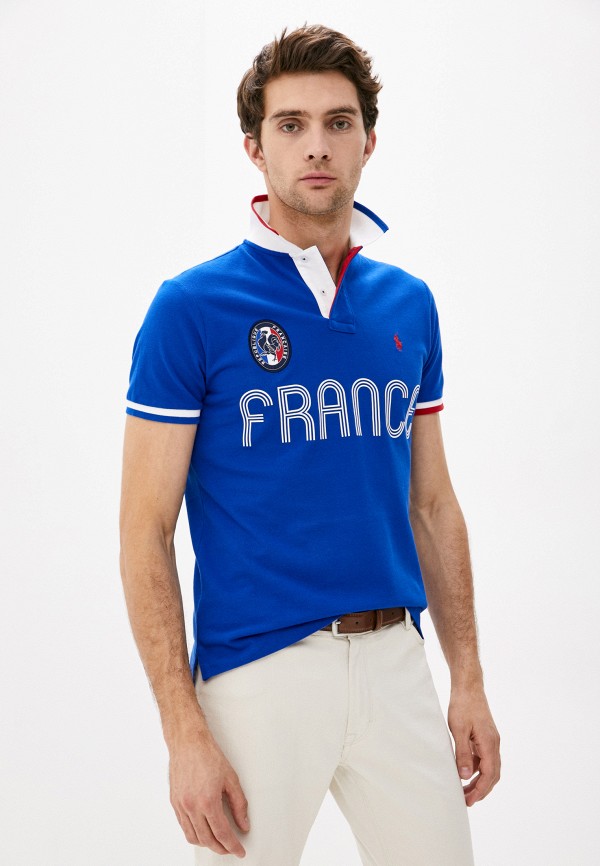 

Поло Polo Ralph Lauren, Синий, Polo Ralph Lauren PO006EMJRJN8