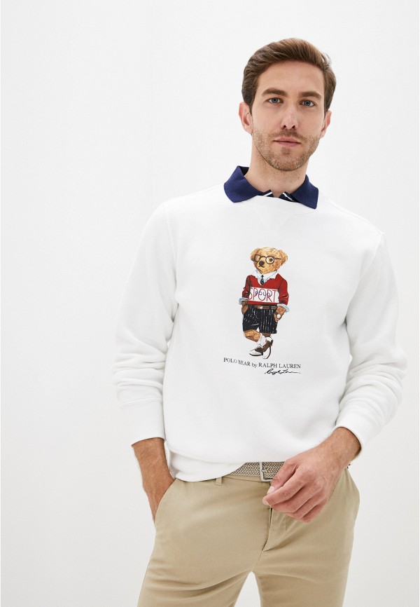 

Свитшот Polo Ralph Lauren, Белый, Polo Ralph Lauren PO006EMJRJQ3