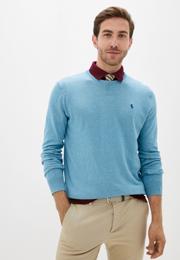 

Джемпер Polo Ralph Lauren, Голубой, Polo Ralph Lauren PO006EMJRJT3