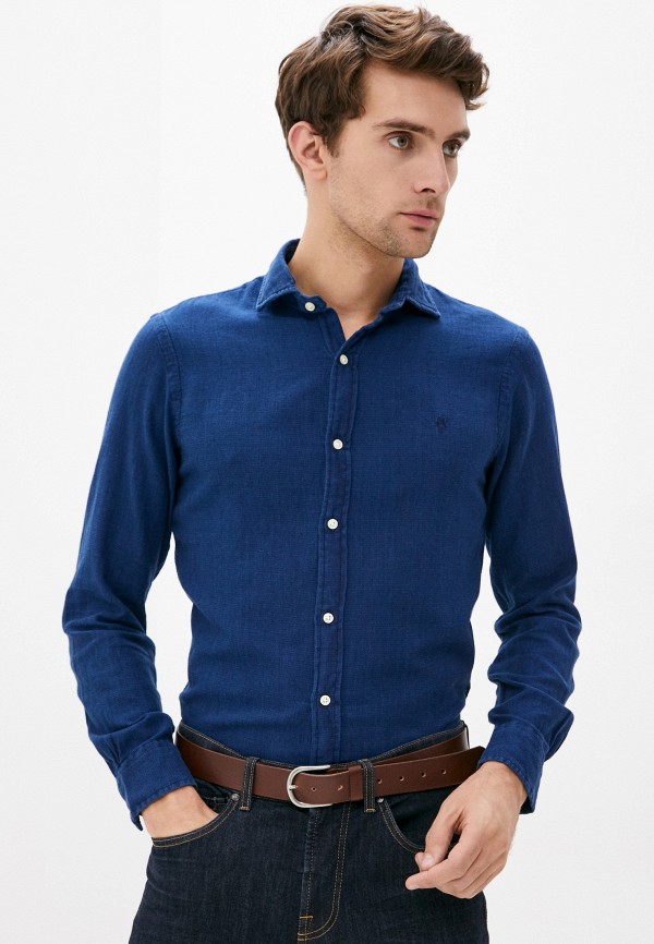 

Рубашка Polo Ralph Lauren, Синий, Polo Ralph Lauren PO006EMJRJU0