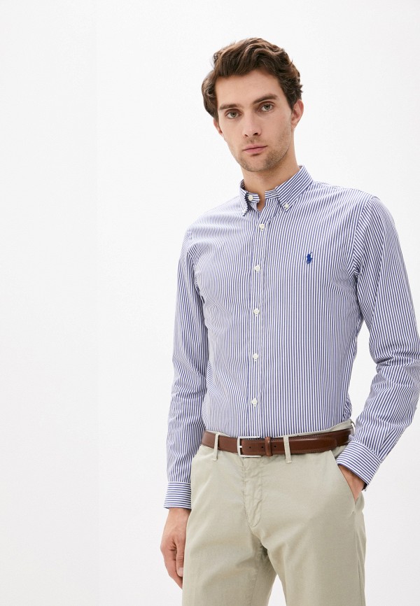 

Рубашка Polo Ralph Lauren, Синий, Polo Ralph Lauren PO006EMJRJU8