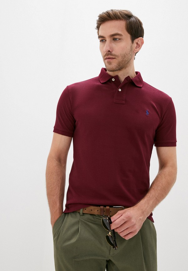 

Поло Polo Ralph Lauren, Бордовый