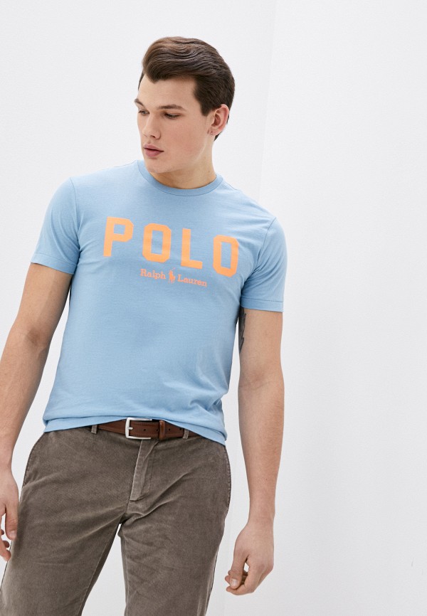

Футболка Polo Ralph Lauren, Голубой