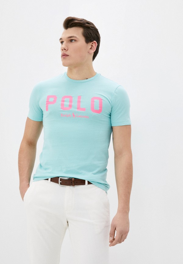 

Футболка Polo Ralph Lauren, Бирюзовый