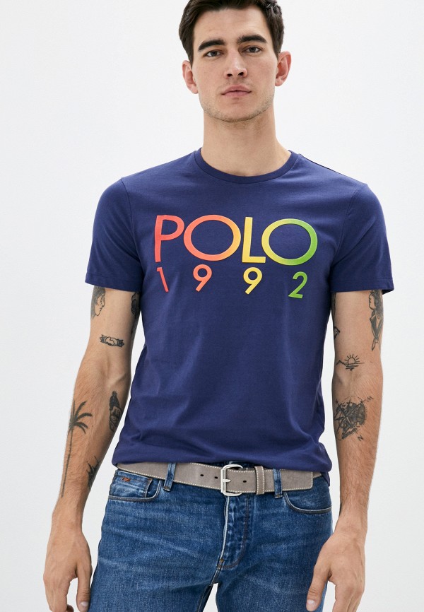 

Футболка Polo Ralph Lauren, Синий