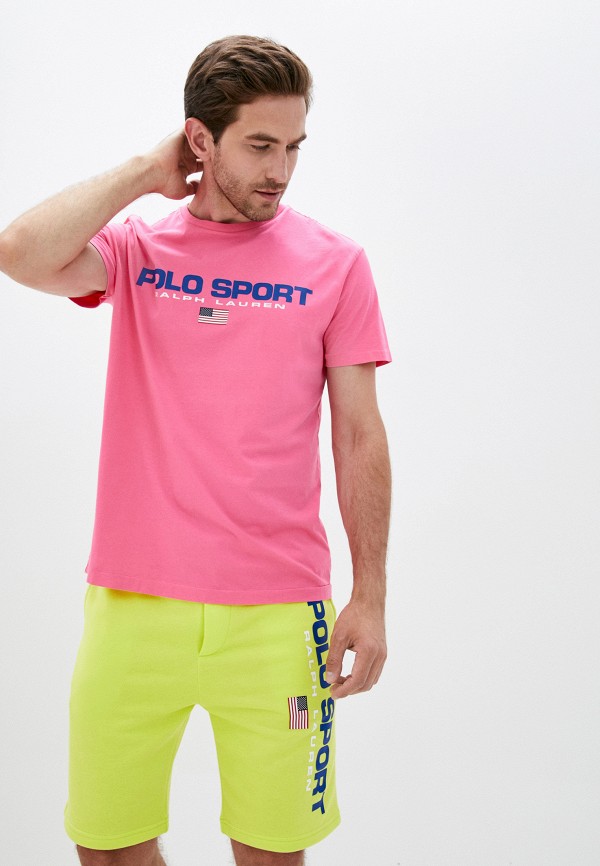 

Футболка Polo Ralph Lauren, Розовый, Polo Ralph Lauren PO006EMJRKA0