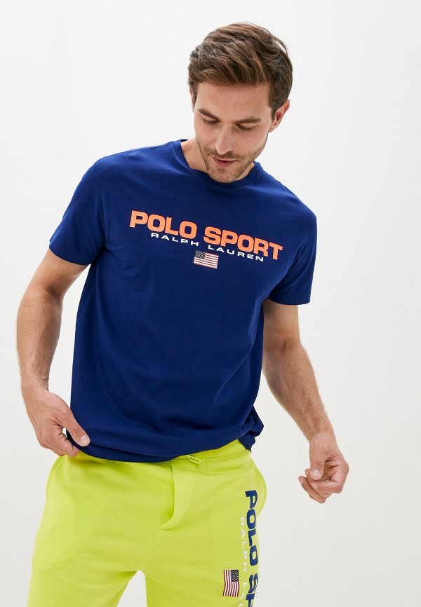 

Футболка Polo Ralph Lauren, Синий