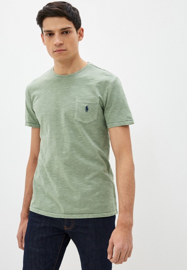 

Футболка Polo Ralph Lauren, Зеленый, Polo Ralph Lauren PO006EMJRKB2