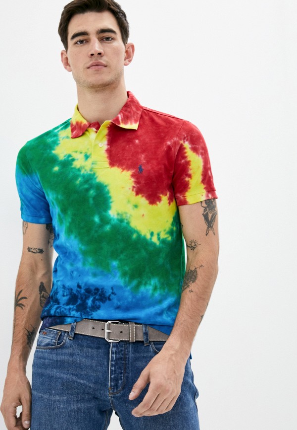 

Поло Polo Ralph Lauren, Разноцветный, TIE DYE CAPSULE