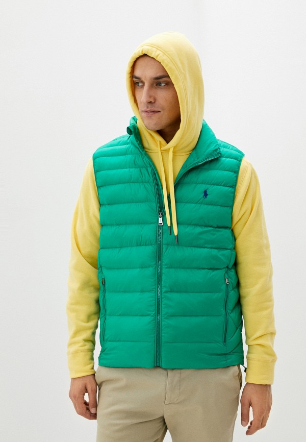 

Жилет утепленный Polo Ralph Lauren, Зеленый, RECYCLED