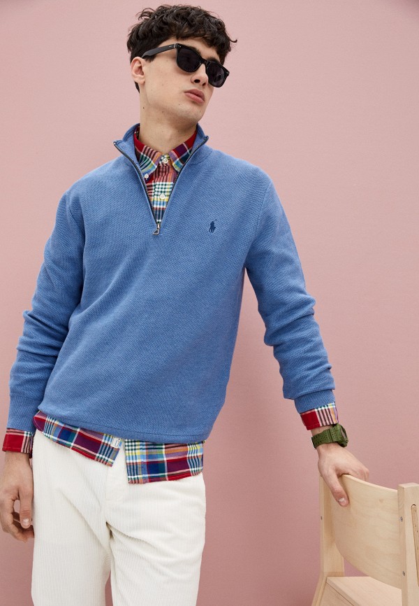 

Джемпер Polo Ralph Lauren, Голубой, Polo Ralph Lauren PO006EMMCSB9