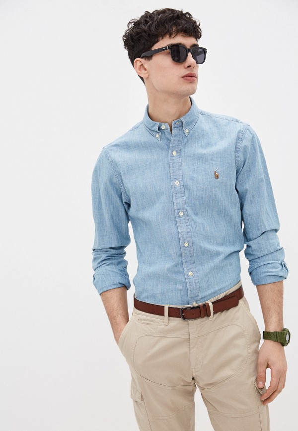 

Рубашка джинсовая Polo Ralph Lauren, Голубой