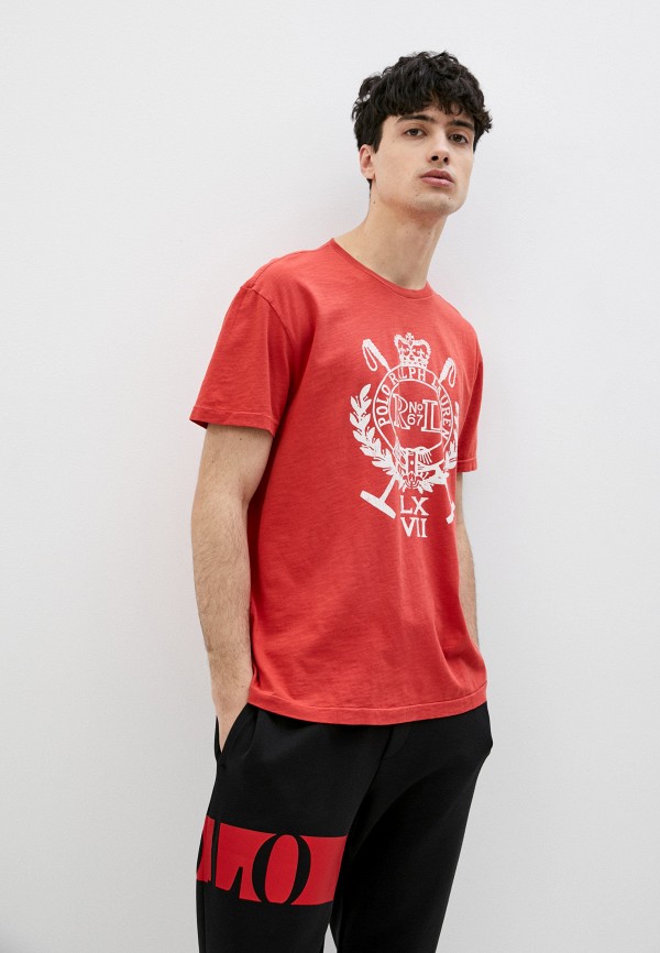 

Футболка Polo Ralph Lauren, Красный, Polo Ralph Lauren PO006EMMCSS9