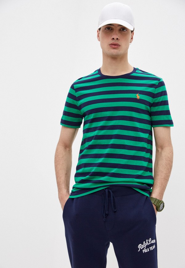 

Футболка Polo Ralph Lauren, Мультиколор, Polo Ralph Lauren PO006EMMCST2