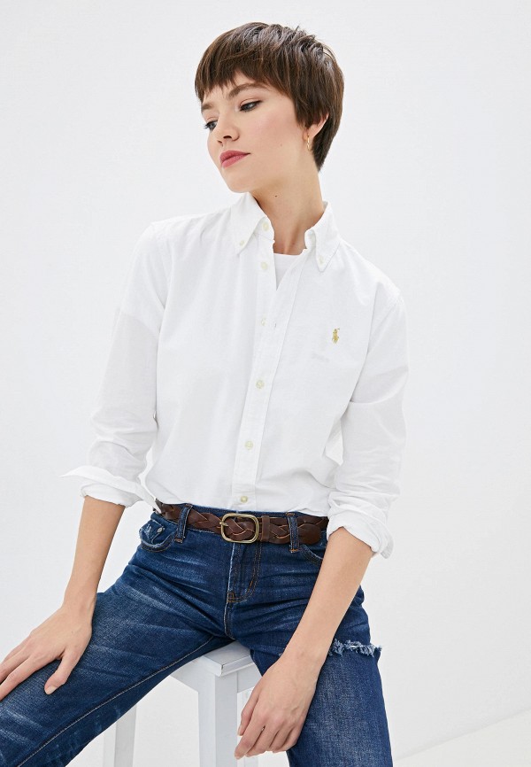 Рубашка Polo Ralph Lauren Polo Ralph Lauren PO006EWGGMI3 рубашка polo ralph lauren polo ralph lauren po006embxmp0