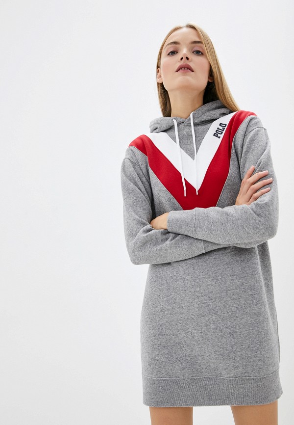 

Платье Polo Ralph Lauren, Серый, Polo Ralph Lauren PO006EWGHFZ5