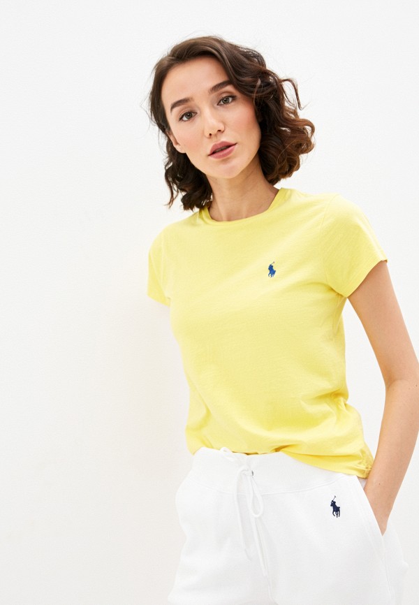 

Футболка Polo Ralph Lauren, Желтый, Polo Ralph Lauren PO006EWHTRS2