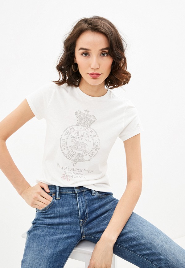 

Футболка Polo Ralph Lauren, Белый, Polo Ralph Lauren PO006EWHTRS6