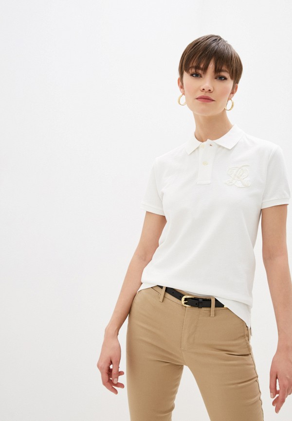 

Поло Polo Ralph Lauren, Белый, Polo Ralph Lauren PO006EWHTRS7